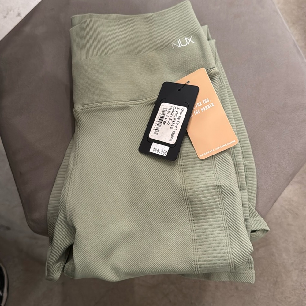 New With Workout Leggings Nux Brand Orig $94